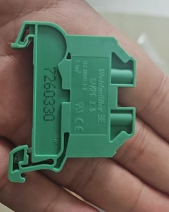 TerminalSAKPE 2.5- yellow-green-Weidmuller